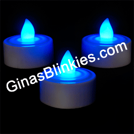 Blinky Lights - LED Candles - Blue