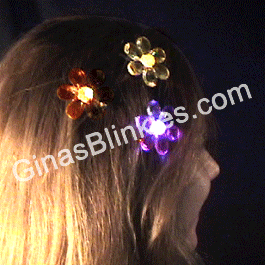 Blinky Lights - Accessories - Hair Clips