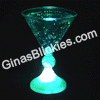 LED Blinky Lights - Martini Glasses