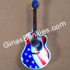 Blinky Lights - American Flag - Guitar - Flag