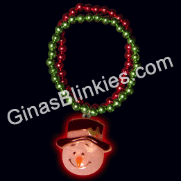Blinky Lights - Accessories - Body Lights - Snowman - Bracelet